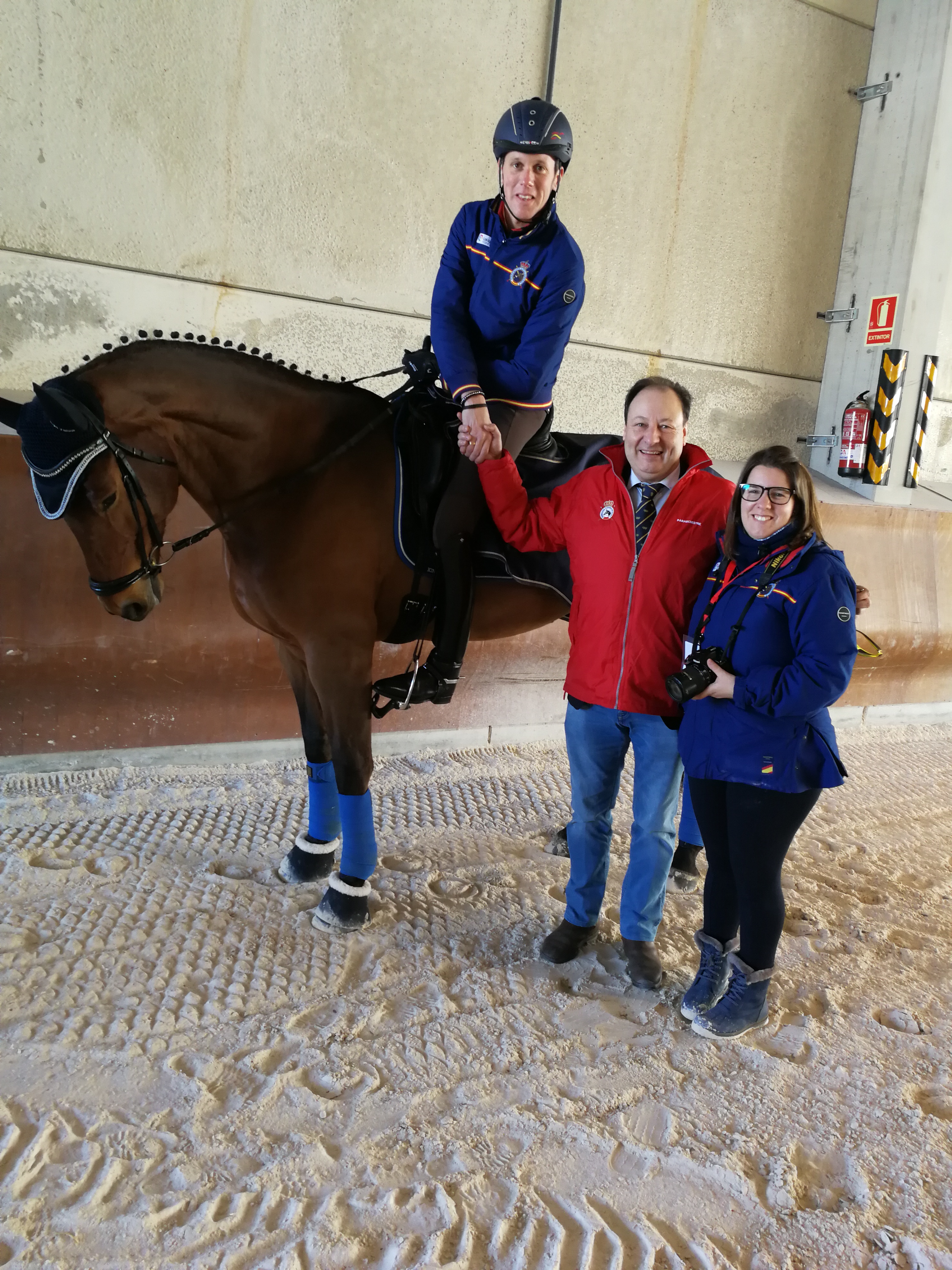 IV. Jornadas Nacionales de Doma Adaptada celebradas en el CECYL (Segovia)